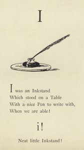 De letter I door Edward Lear